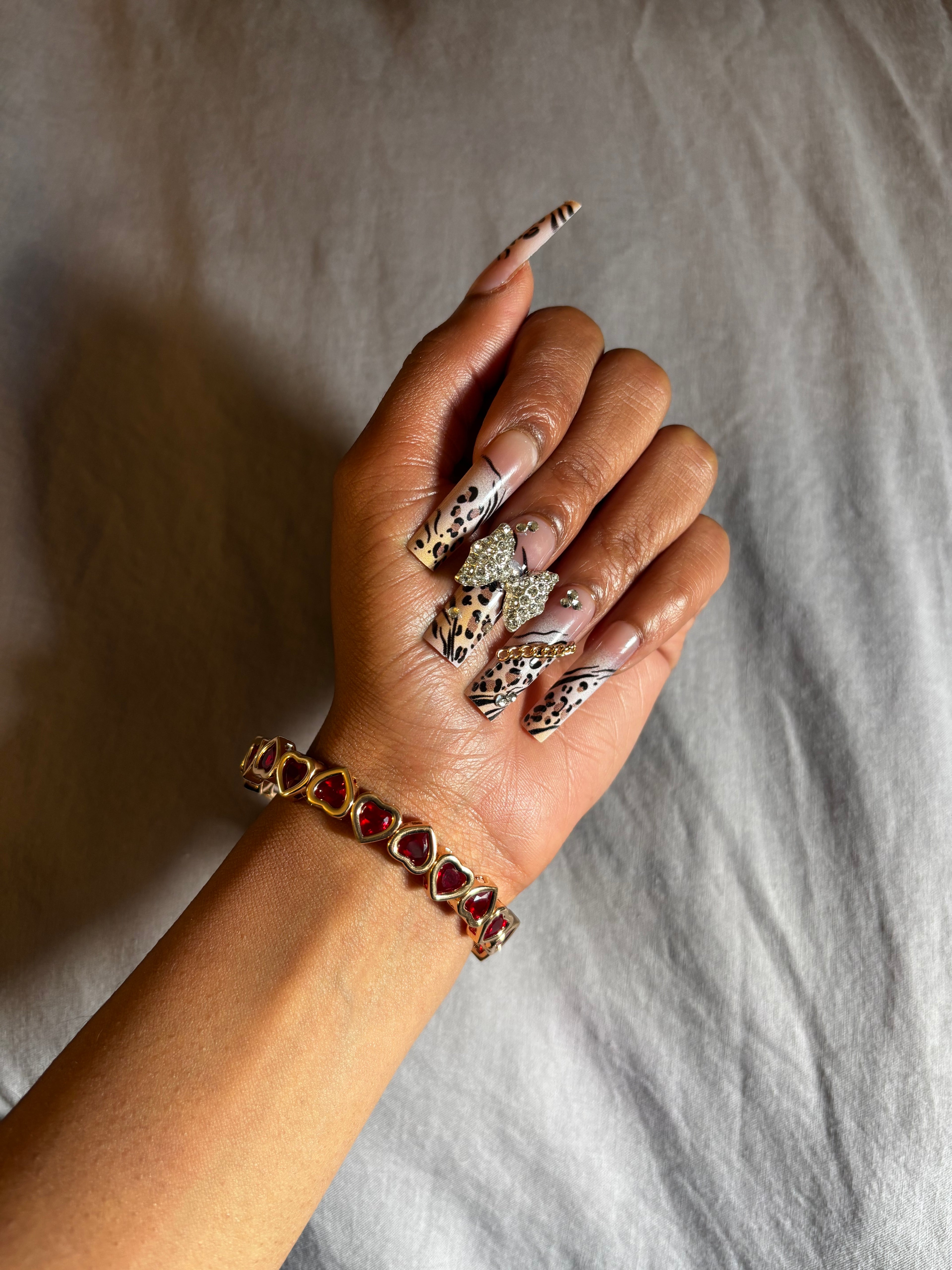 Animal Print Press On Nails