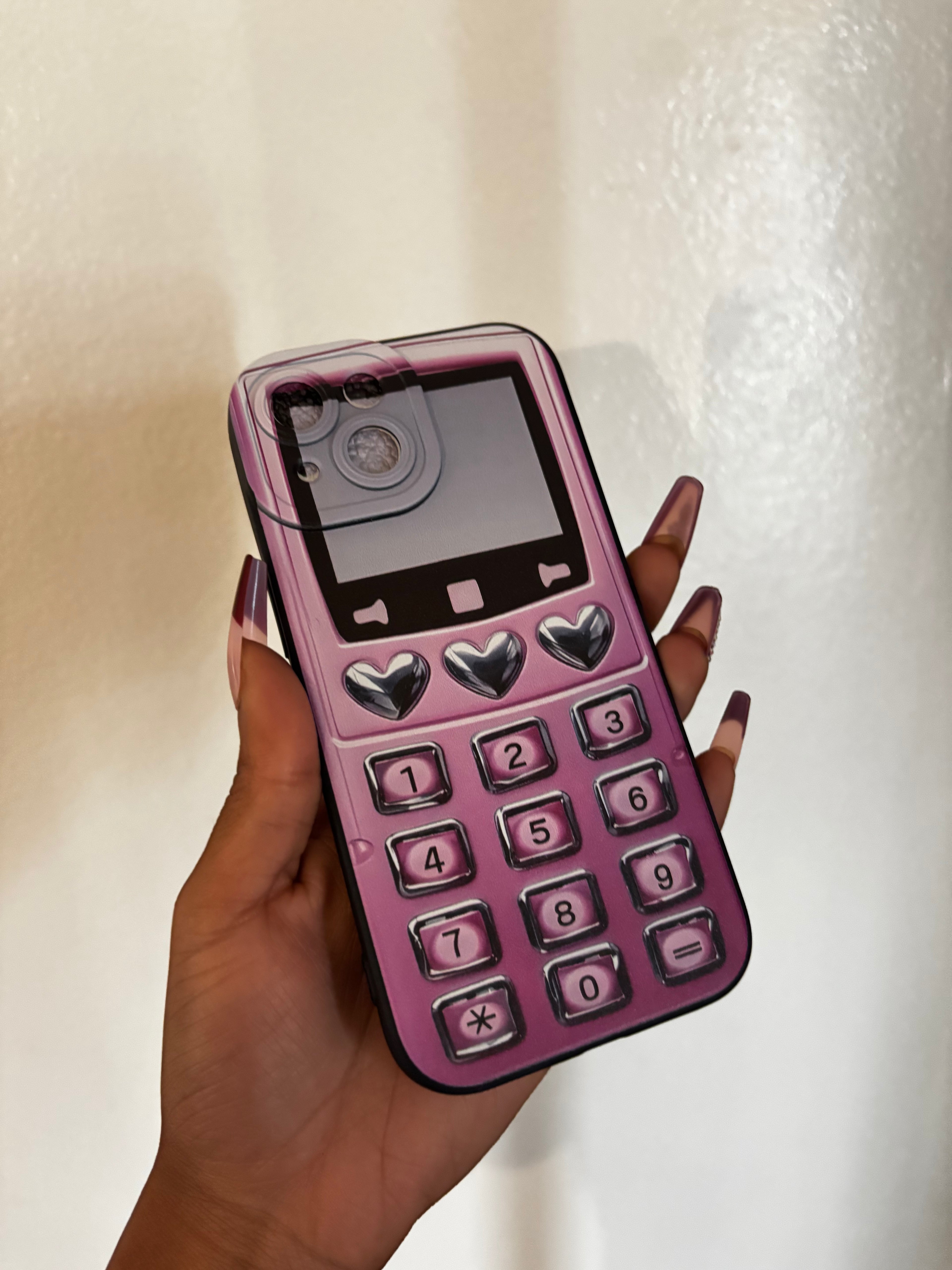 Pink Cellphone Phone Case