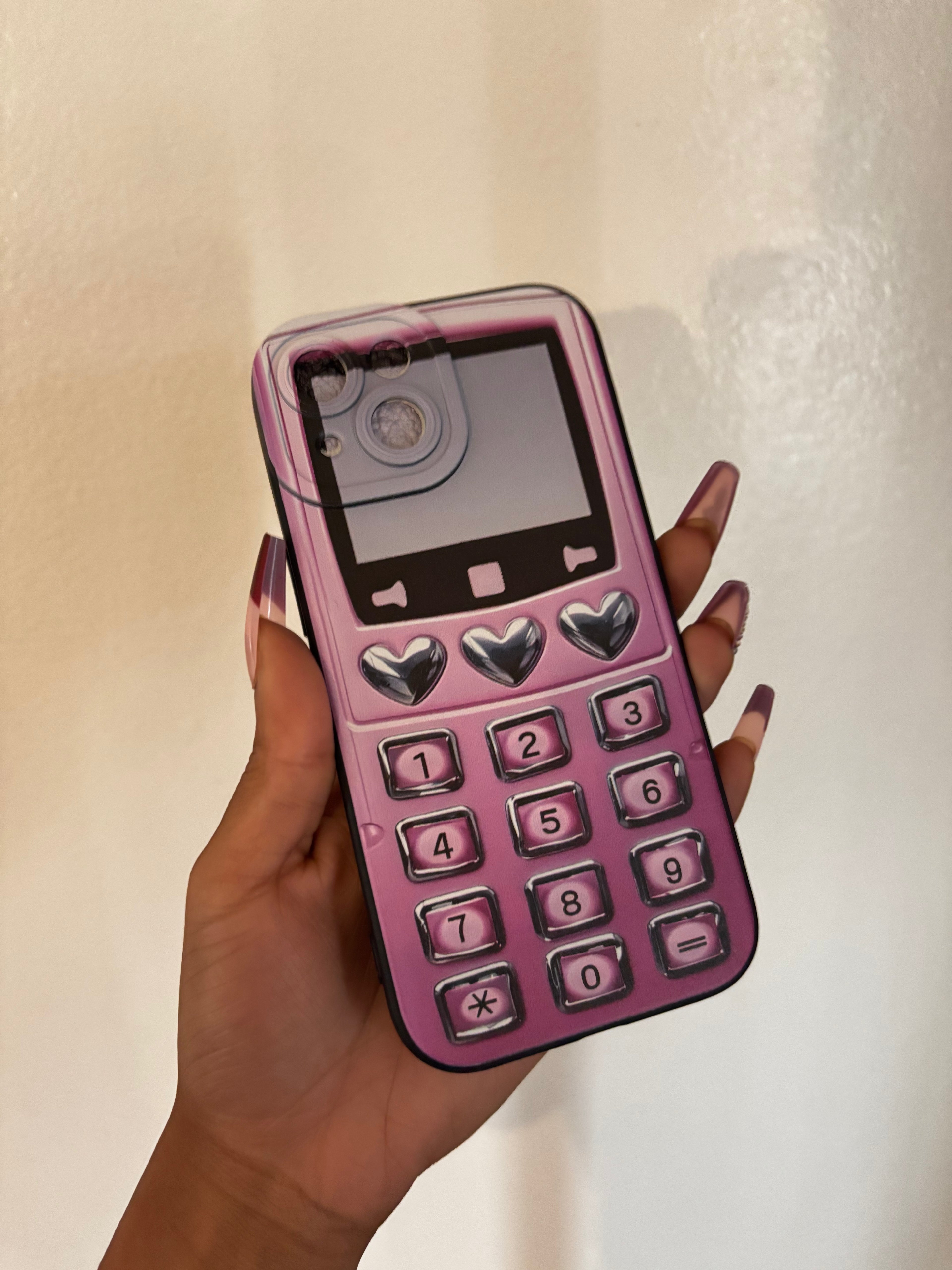 Pink Cellphone Phone Case