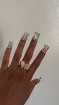 Pink Butterfly Rolex Ring